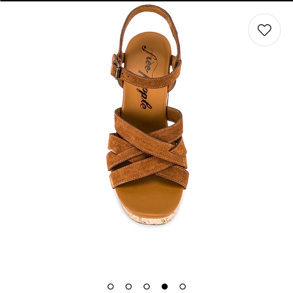 Womens free people platform sandal - Picture 4 of 9